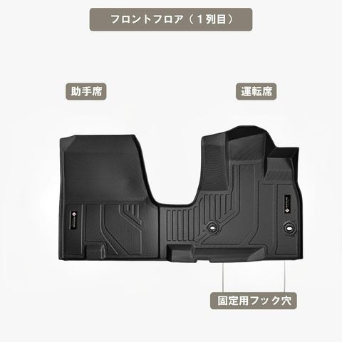 N-BOXカスタム 立体フロアマット 立体マット | CAPPA 21