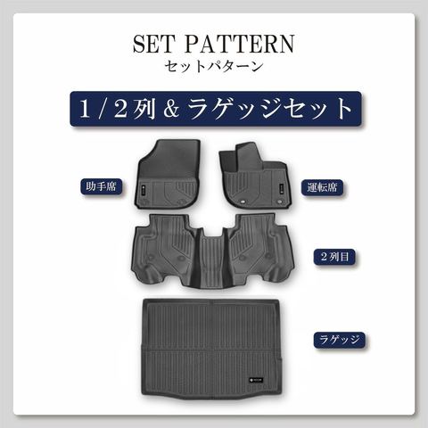 ヴェゼル 立体フロアマット 立体マット | CAPPA 6