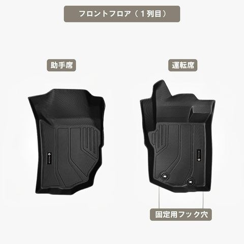 トライトン 立体フロアマット 立体マット | CAPPA 16