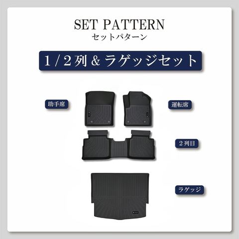 エクストレイル 立体フロアマット 立体マット | CAPPA 6
