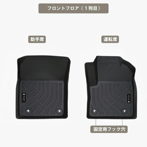エクストレイル 立体フロアマット 立体マット | CAPPA 21
