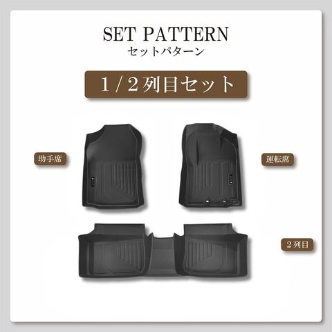 サクシード 立体フロアマット 立体マット | CAPPA 4