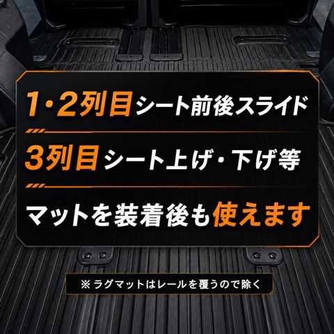 ノアハイブリッド 立体フロアマット 立体マット | CAPPA 7