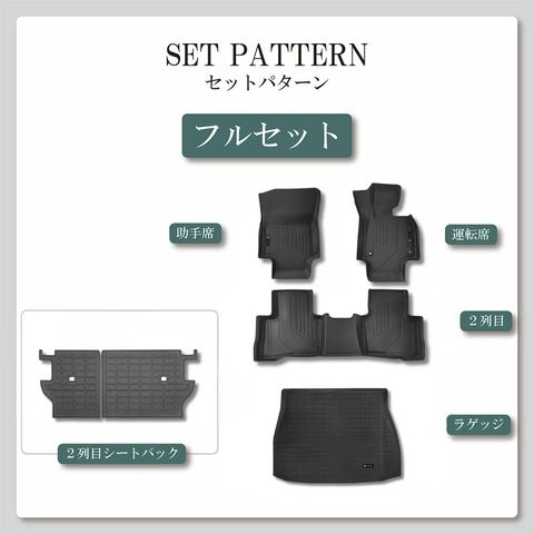 ハリアー 立体フロアマット 立体マット | CAPPA 8