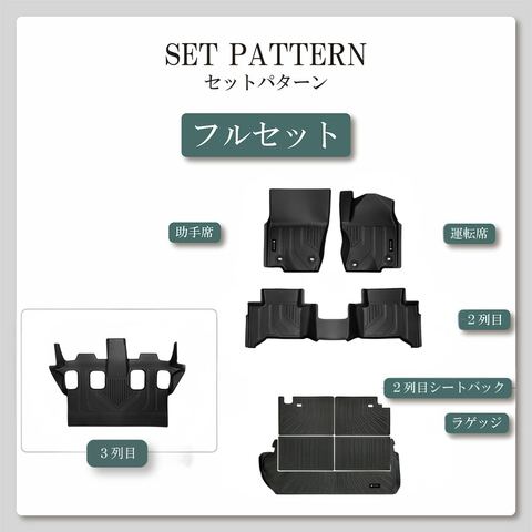 ランドクルーザー250 立体フロアマット 立体マット | CAPPA 8
