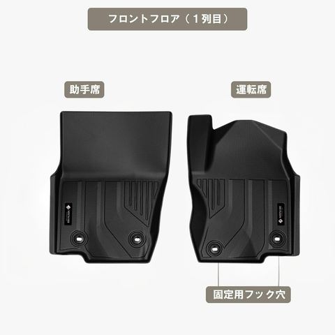ランドクルーザー250 立体フロアマット 立体マット | CAPPA 21