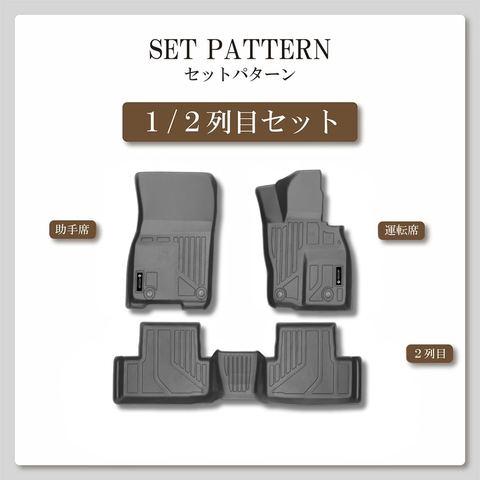 CX-60 立体フロアマット 立体マット | CAPPA 4